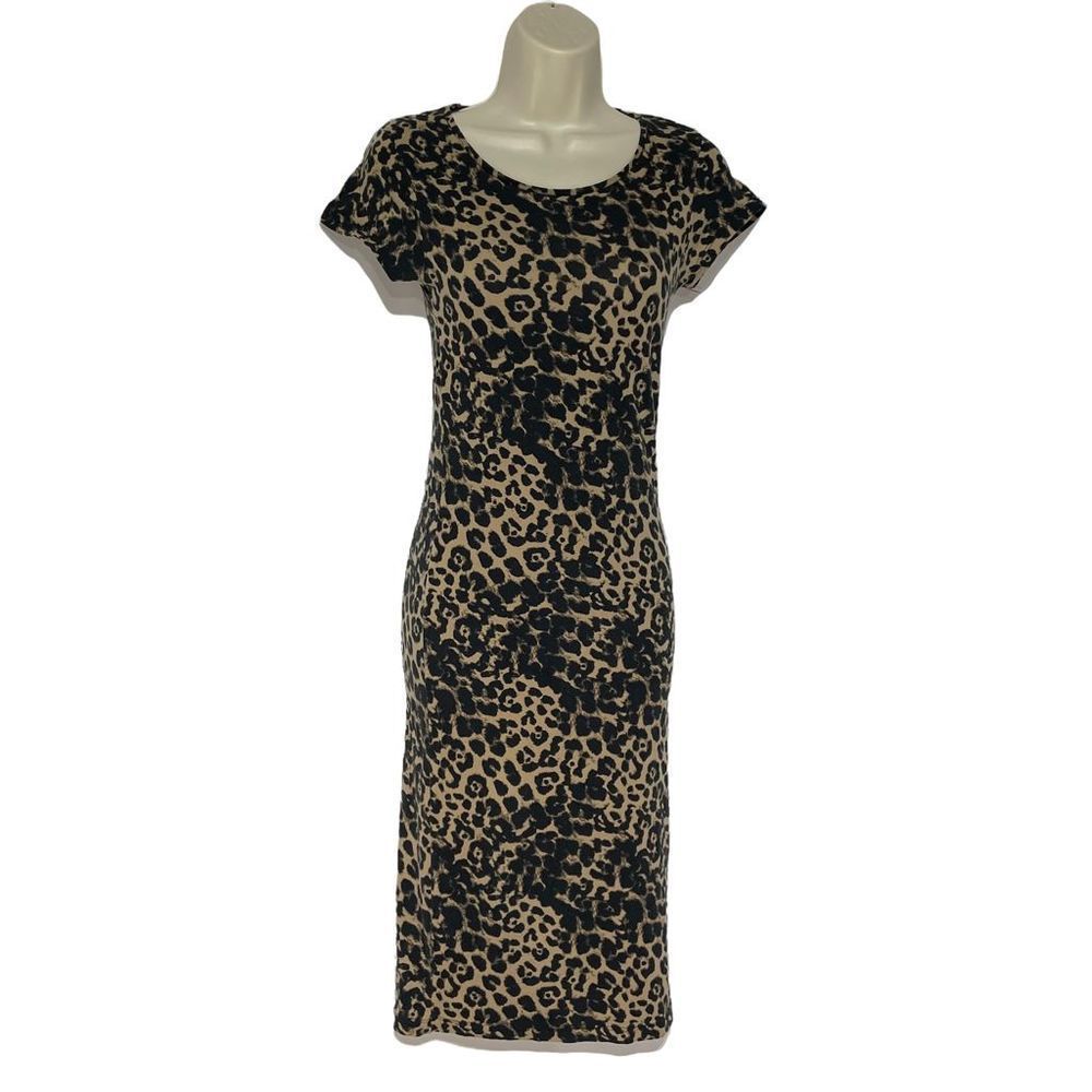 Atmosphere Women’s Stretch Leopard Dress Size 6